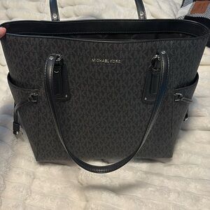 Michael Kors Black Purse, large.